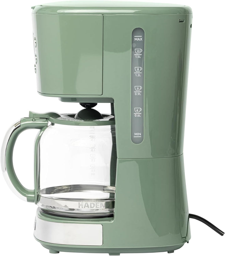 HADEN Dorset Kaffemaschine Cedar 1.8 l, Zederngrün