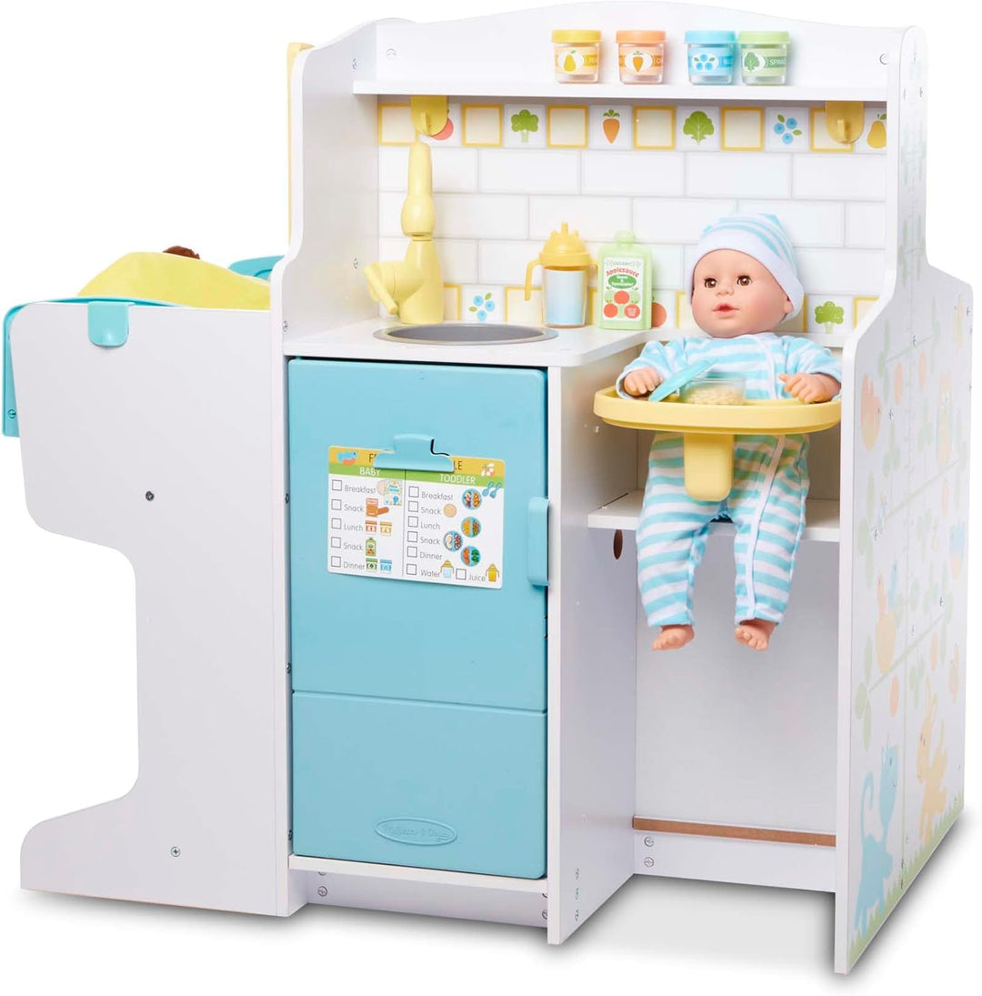Melissa & Doug | Doll Care Play Centre | Dollhouses & Dolls | Pretend Play | 3+ | Gift for Boy or Gi