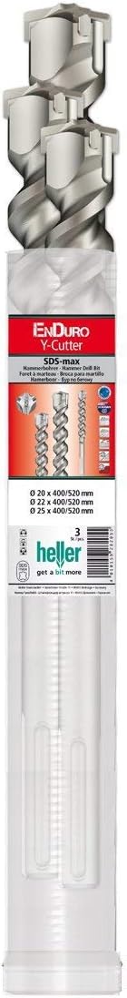 Heller Tools EnDuro Y-Cutter SDS-max Set 3-teilig, 2125-28205