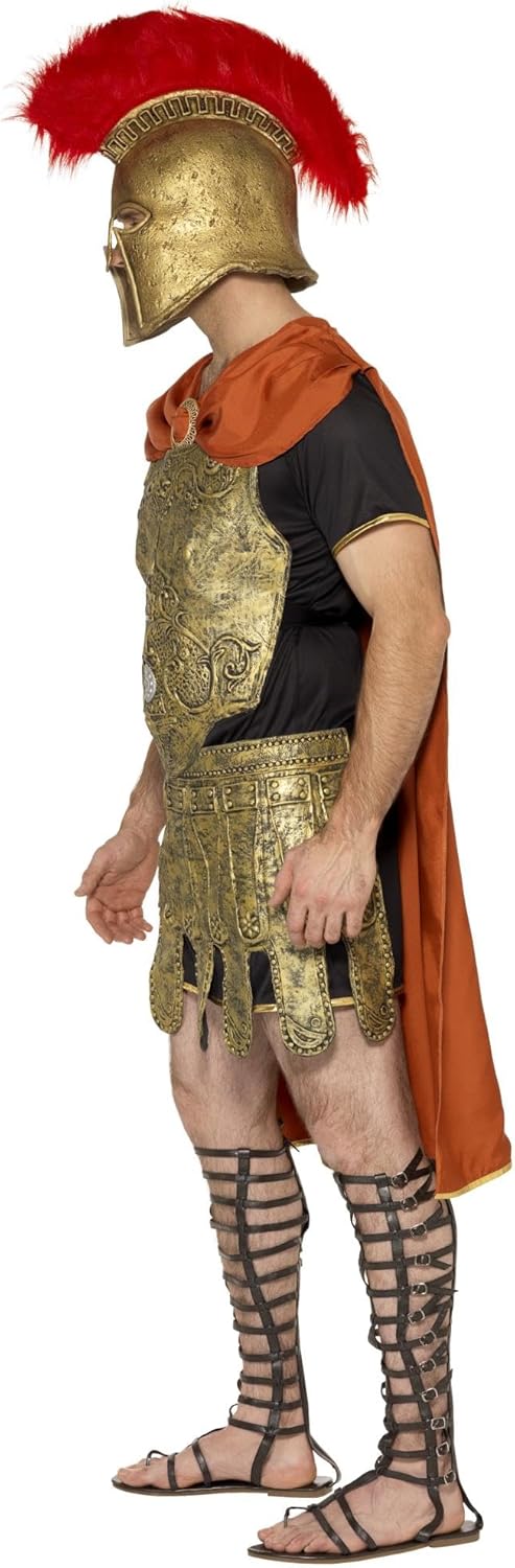 Smiffy's Römischer Soldat Komplette Rüstung Erwachsenenkostüm M Gold, M Gold