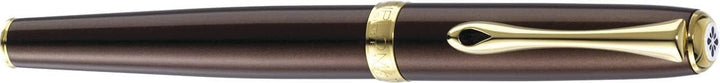 Diplomat D40213023 Excellence A2 Marrakesch Füllfederhalter mit Stahlfeinspitze, Gold