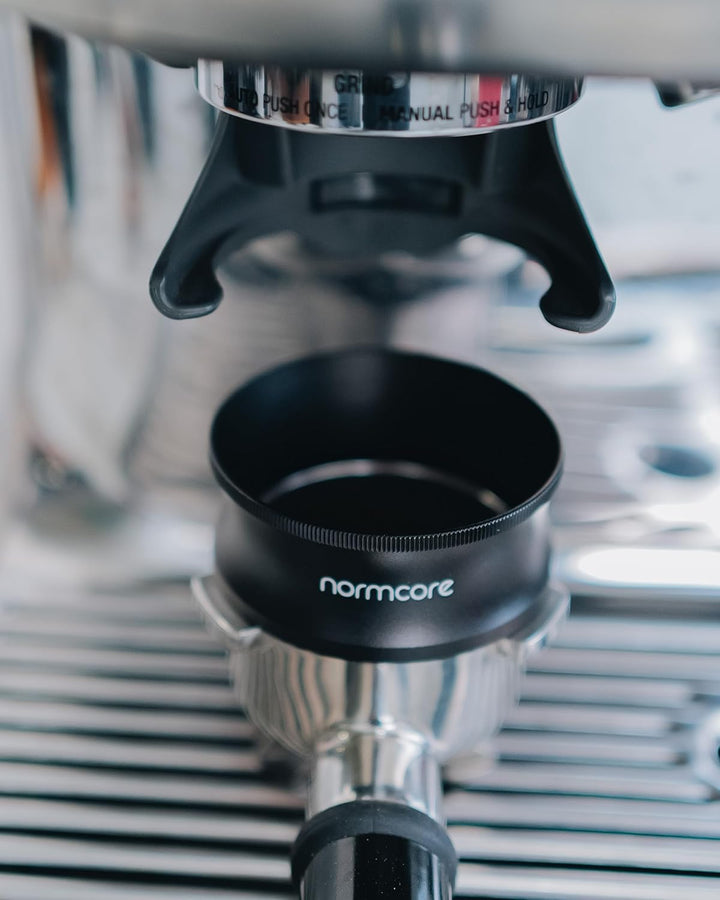 Normcore 54 mm magnetischer Dosiertrichter V2 – Espresso-Kaffee-Dosierring – 29 mm eloxiertes Alumin