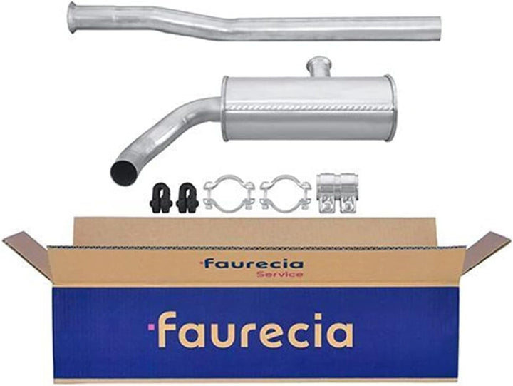 HELLA 8LC 366 025-761 Mittelschalldämpfer - Easy2Fit® Kit - mitte - zweiteilig - Set mit Anbauteilen