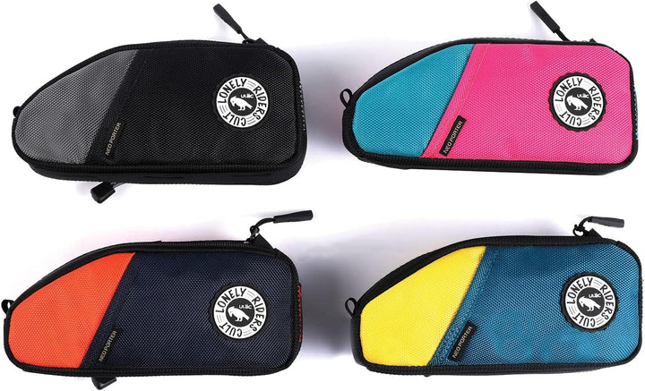 ULAC - Rahmentasche für Fahrrad Trekking PRO | wasserdichte Materialien | 21x10x6 cm | Reissverschlu