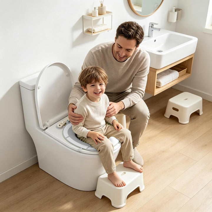 Reise-Töpfchen-Sitz Rutschfest Faltbar Universal Saugnapf Bezug | Töpfchentraining Toilettensitz Für
