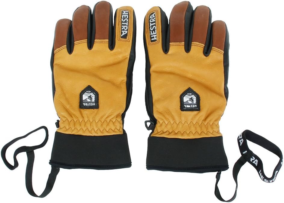 HESTRA Army Leather Wool Terry Handschuhe, braun-braun, S