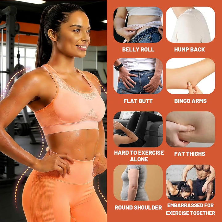bauchtrainer, widerstandsbänder Pedale Fitness gerät für zuhause & multifunktionales Resistance Band
