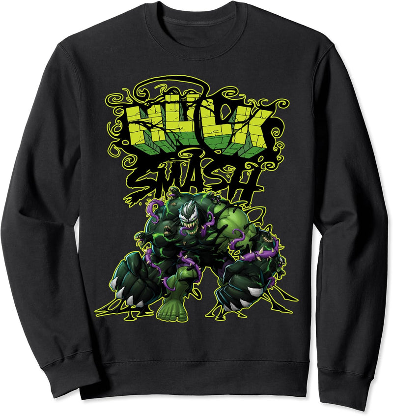 Marvel Hulk Venom Smash Portrait Sweatshirt