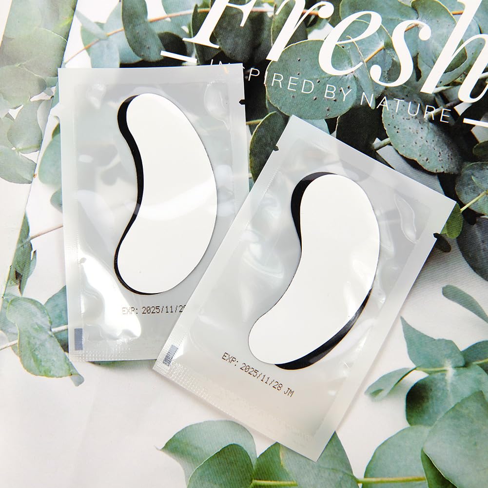 Lunamoon 100Paar Augenpads für Wimpernverlängerung Wimpern Pads Wimpernverlängerung Pad Wimpernlifti
