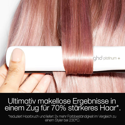 ghd platinum+ Geschenkset mit dem ghd bodyguard und der Allrounder Bürste - Paddle Brush