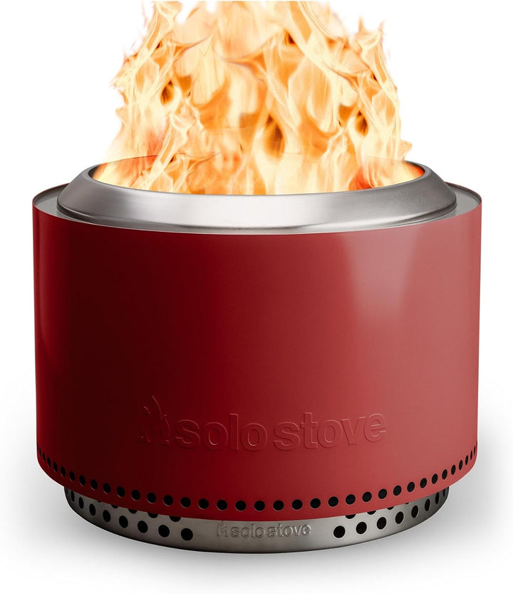 Solo Stove Feuerschale Yukon 2.0 mit Standfuss | Feuerstelle für Raucharme Holzverbrennung, Herausne