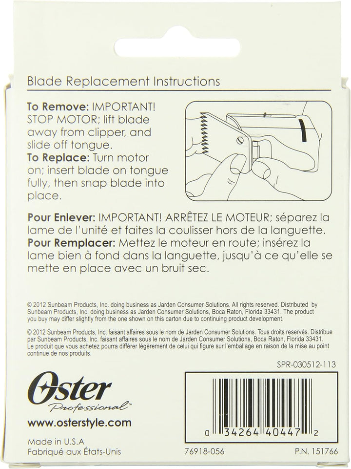 Oster Ersatz-Scherkopf für Oster Motormaschine 97-44, 1,2 mm, Typ 76918-056, 1,2 mm
