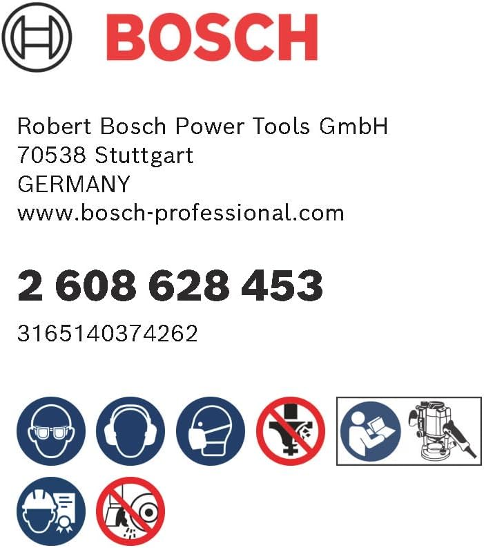Bosch 1x PRO Hohlkehlfräser (für Weichholz, Hartholz, Ø 25,4 mm, Professional Zubehör Handfräse, Kan