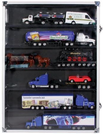 SAFE 5874 Sammel-Vitrine-Alu 6 Fächer