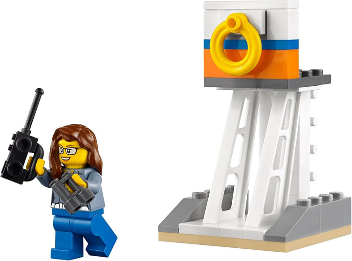 LEGO City 60163 - "Küstenwache-Starter-Set Konstruktionsspiel, bunt