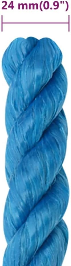 vidaXL Arbeitsseil Bodenarbeitsseil Arbeitsleine Mehrzweckleine Seil Bootsleine Allzweckseil Schnur