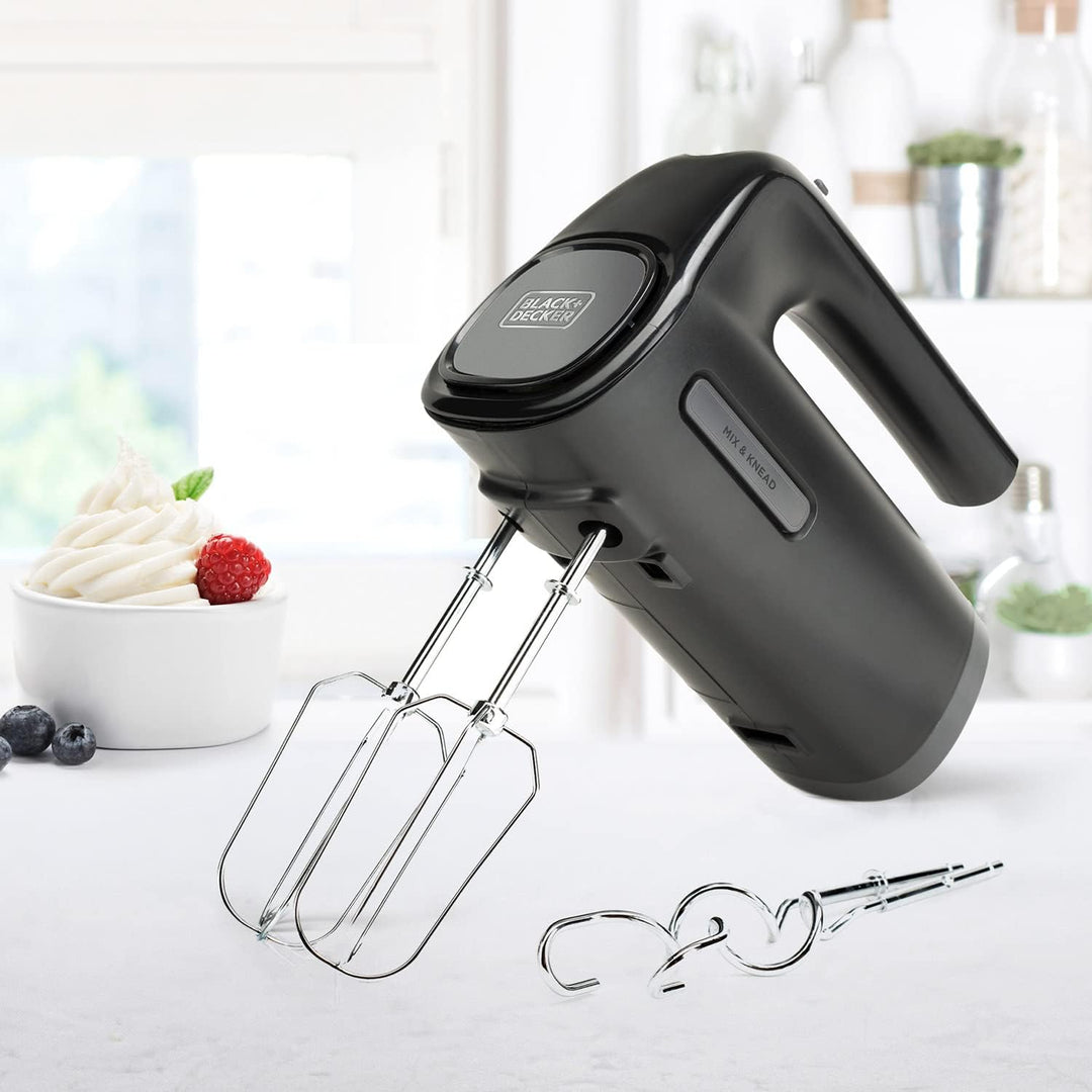 BLACK+DECKER BXMX300E Elektrischer Stabmixer, 300 W, BPA-frei, 5 Geschwindigkeiten, Turbo, abnehmbar