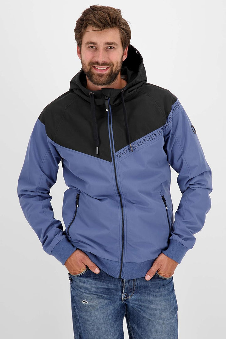 ALIFE and Kickin JackAK Jacket – Herren Übergangsjacke Kurz – Leicht & Winddicht – Ideal für Frühlin
