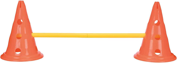 Trixie 32091 Dog Activity Hindernisse, 3 St., ø 23 × 30 cm/78 cm, orange/gelb, 3 St., ø 23 × 30 cm/7