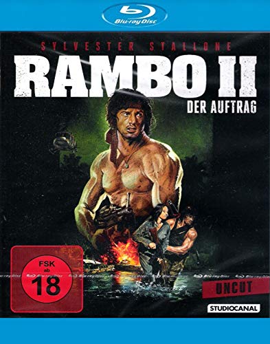 Rambo 1-3 (Teil 1+2+3) Uncut (Digital Remastered) [3-Blu-ray], Blu-ray