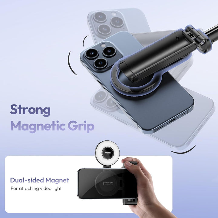 Ulanzi JJ03 Pocket Selfie Stick Stativ magnetisch mit Fernbedienung