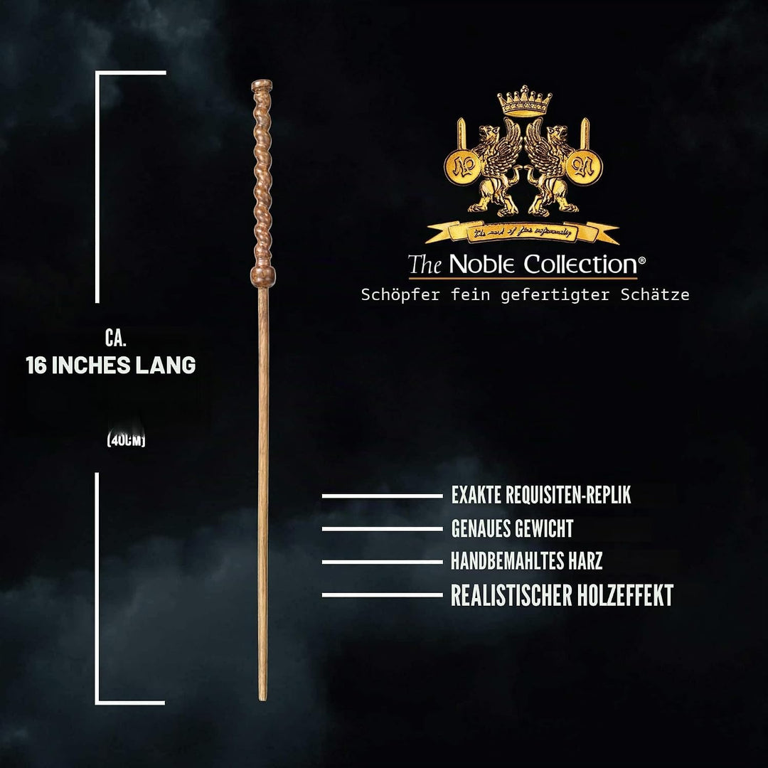 The Noble Collection - Arthur Weasley Character Wand - 16in (40cm) Wizarding World Wand with Name Ta