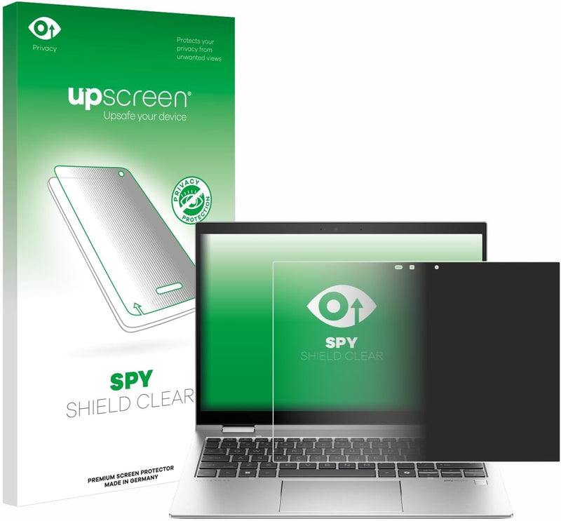 upscreen Anti-Spy Blickschutzfolie für HP Elite x360 830 G11 2-in-1 Privacy Screen Displayschutz-Fol