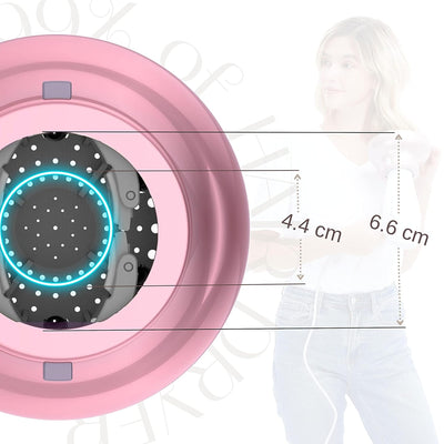 GIHALI Universeller Haardiffusor, robust, geeignet für Haartrockner von 4,4 – 6,6 cm, für lockiges o