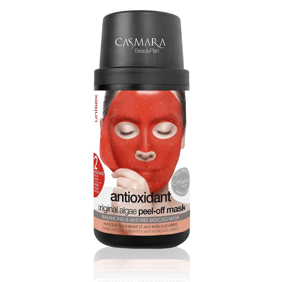 Casmara Anti-freie Radikale und Antioxidans Maske Kit mit 2 Maske + 1 Ampulle 4 ml - Perfekte Gesich