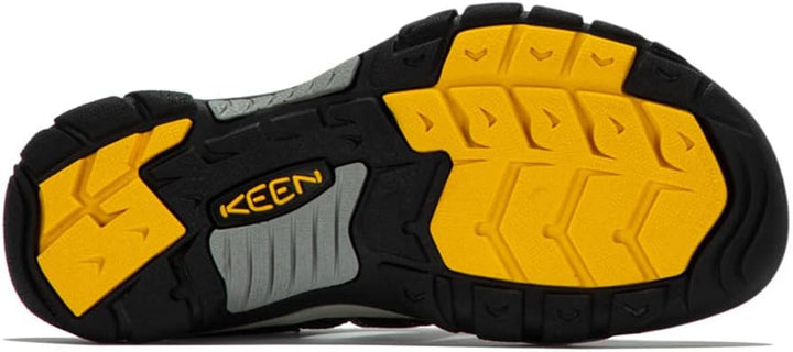 Keen Herren Newport H2 Sandale 42 EU Schwarz Grau, 42 EU Schwarz Grau