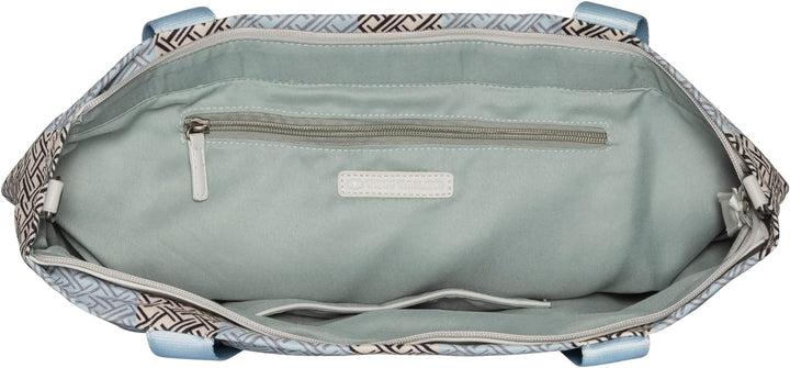 TOM TAILOR Damen Leoni Umhängetasche 50 x 19 x 25 (LxBxH) Light Blue, 50 x 19 x 25 (LxBxH) Light Blu