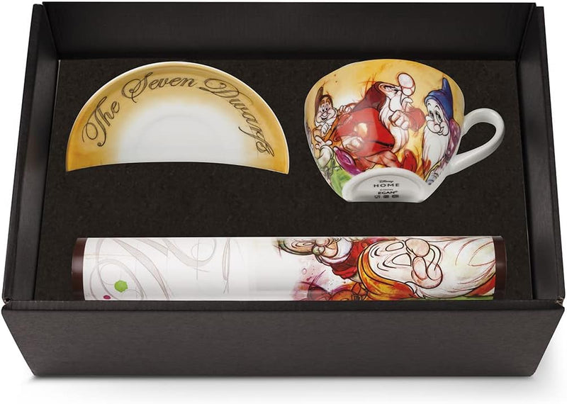 Egan 133013 Frühstückstasse + Tischset Americana 7 Zwerge Disney 133013