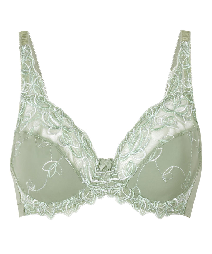Hunkemöller Unwattierter Bügel-BH Diva 70B Iceberg Green, 70B Iceberg Green