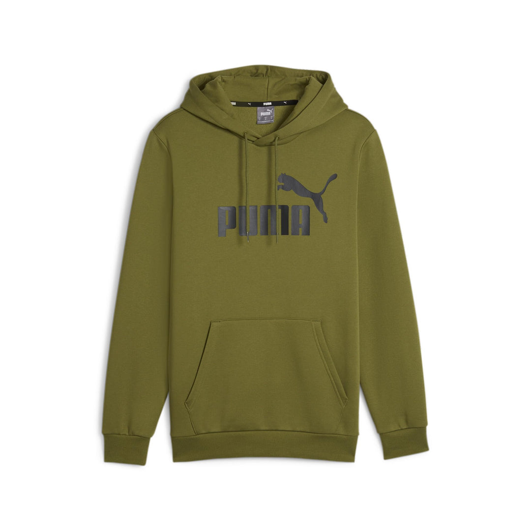 PUMA Men's ESS Big Logo Hoodie FL (S) Sweat M Olivgrün, M Olivgrün