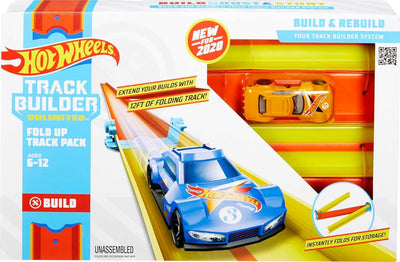 Hot Wheels GLC91 - Track Builder Unlimited Zusammenklappbares Trackset Zubehörteile, Spielzeug Autor