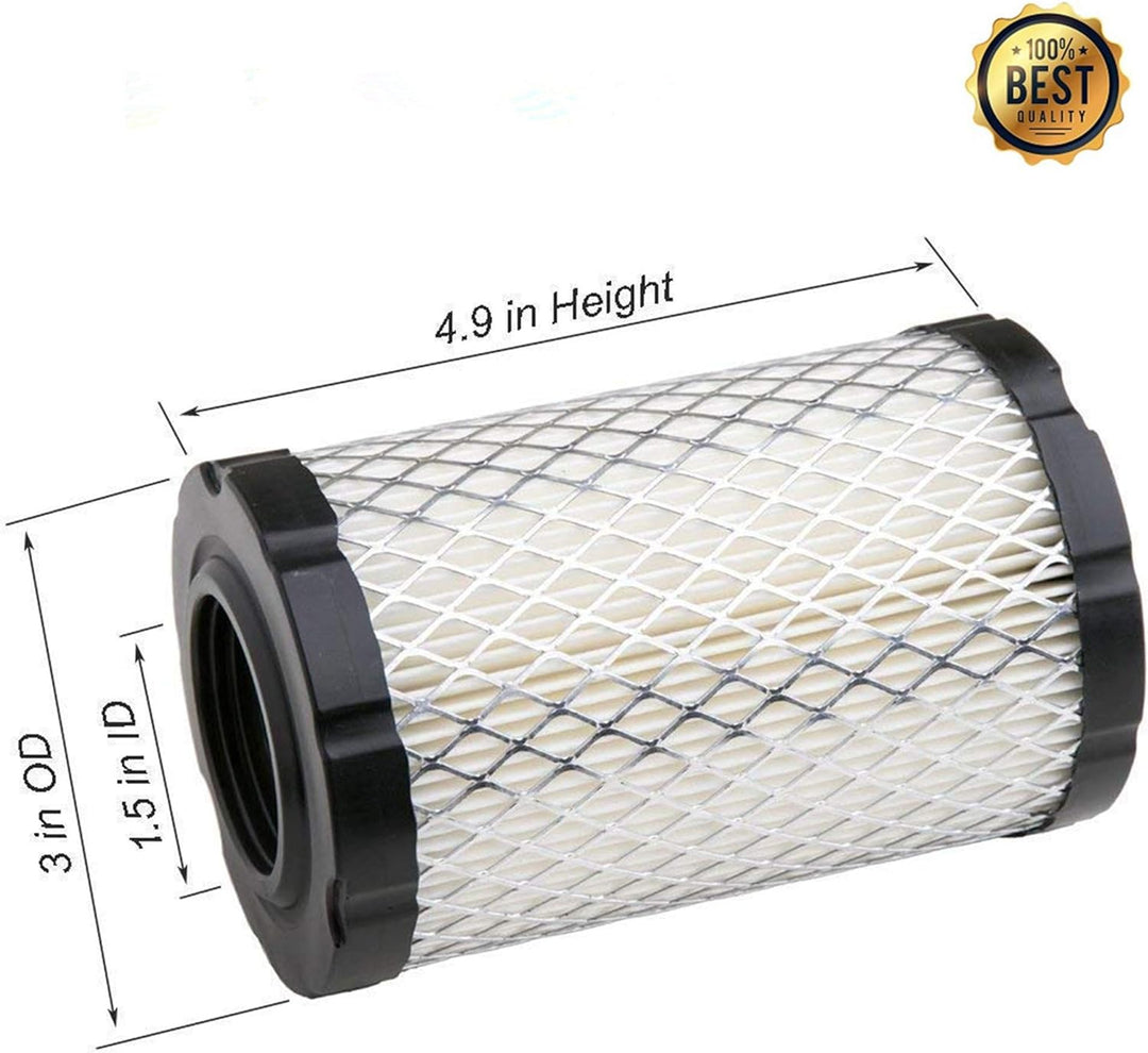 HUAWELL 10 Stück 591334 Luftfilter, Ersatz für Briggs Stratton 796031 594201 OEM Luftreiniger Kartus