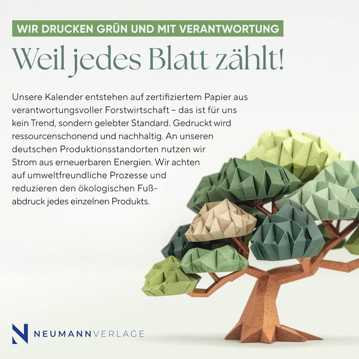 GEO - Wege 2026 - Wandkalender, 25 x 69 cm, 12 Bilder traumhafter Wege &amp; Landschaften, deutsches Kal