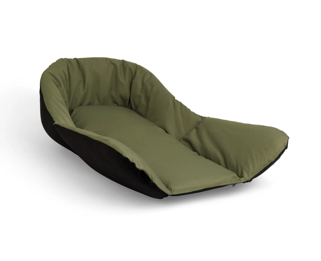 Hamax Hundebett Pluto Medium Green/Black für Hundeanhänger Pluto M - optimaler Komfort für Ihren Hun