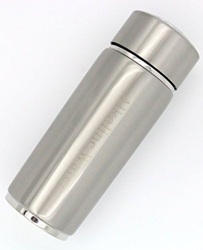 Portable Alkaline Water Twin Filter Nano Energy Ionizer Flask Health Cup, Bottle, Silver