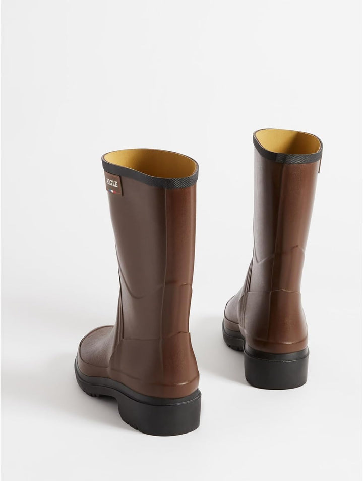 Aigle Herren Bison Gummistiefel, Braun
