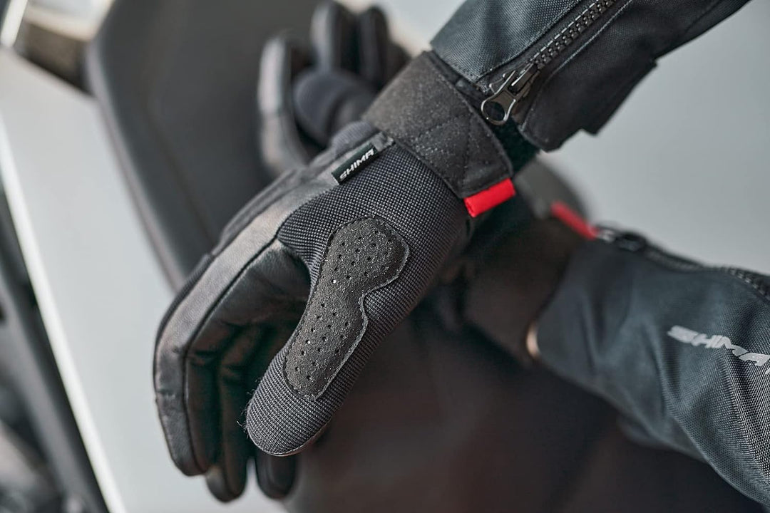 SHIMA AIR 2.0 Men Motorradhandschuhe Herren - Belüftete, Sommer Handschuhe aus Mesh mit Knöchel und