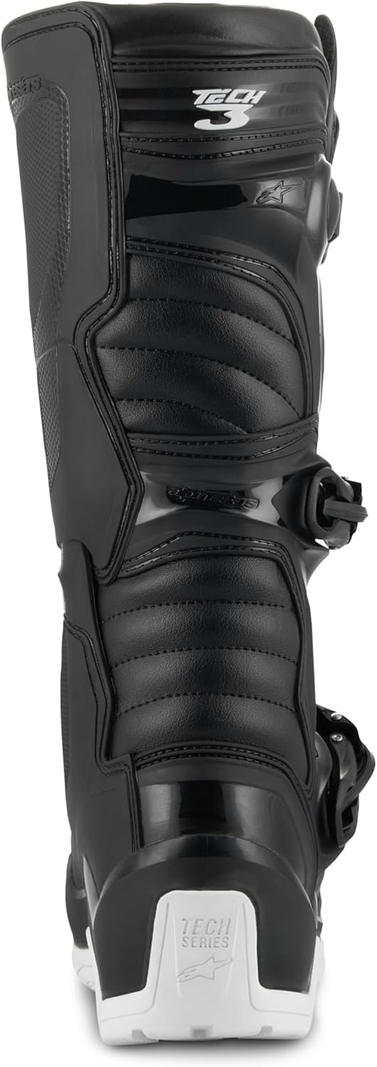 Alpinestars Motocross-Stiefel Tech 3 Enduro Waterproof Schwarz Gr. 40.5 40 Schwarz/Weiss, 40 Schwarz