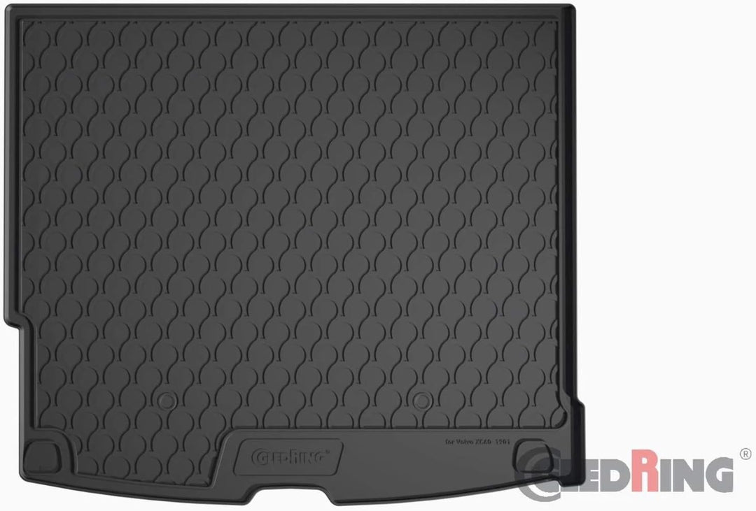 Rubbasol (Gummi) Kofferraumwanne kompatibel mit Volvo XC60 2017- Kofferraummatte, Kofferraummatte