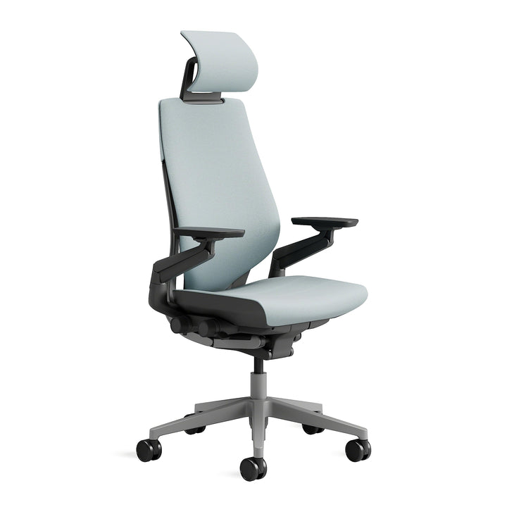 Steelcase Gesture Ergonomischer Bürostuhl mit 360° Armlehnen, 3D-Live Back Lumbalstütze, anpassbarer
