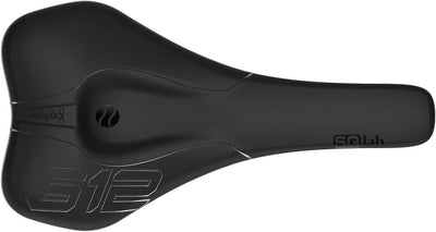 SQlab Sattel 612 Ergowave Carbon Fahrrad 14 cm Schwarz, 14 cm Schwarz