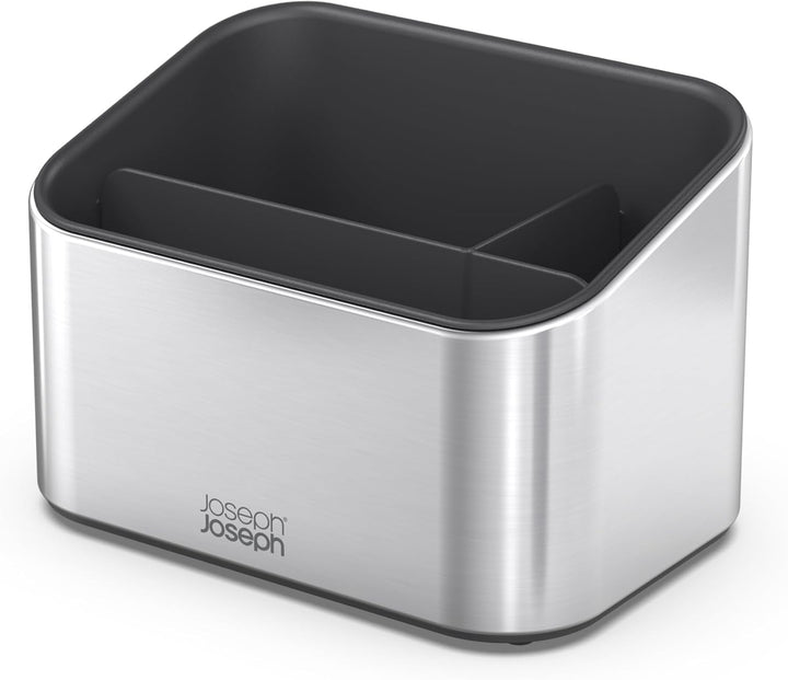Joseph Joseph Surface gestufter Spülorganizer, Edelstahl-Spülcaddy, Küchenorganizer, rutschfest – Gr