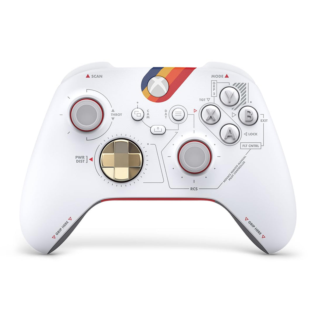 Xbox Wireless Controller - Starfield Limited Edition Rot, Weiss, Rot, Weiss