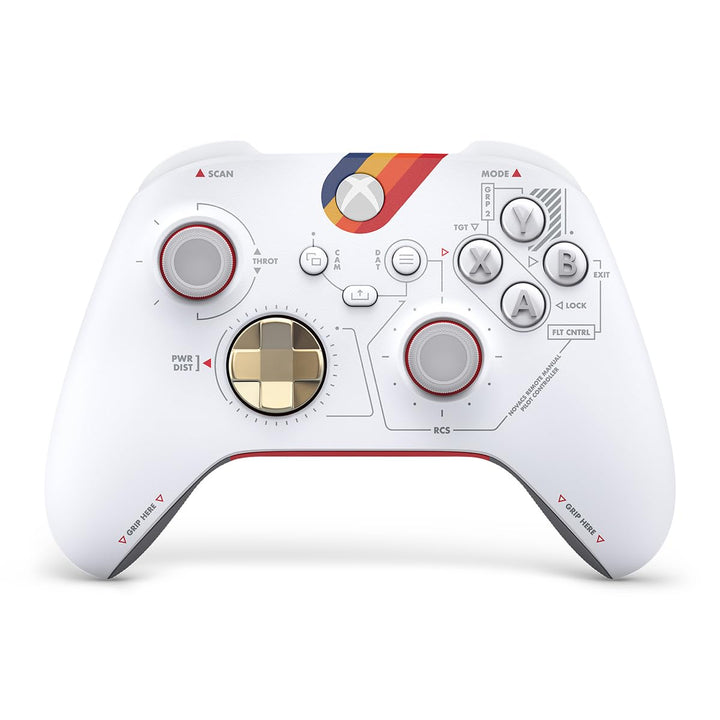 Xbox Wireless Controller - Starfield Limited Edition Rot, Weiss, Rot, Weiss