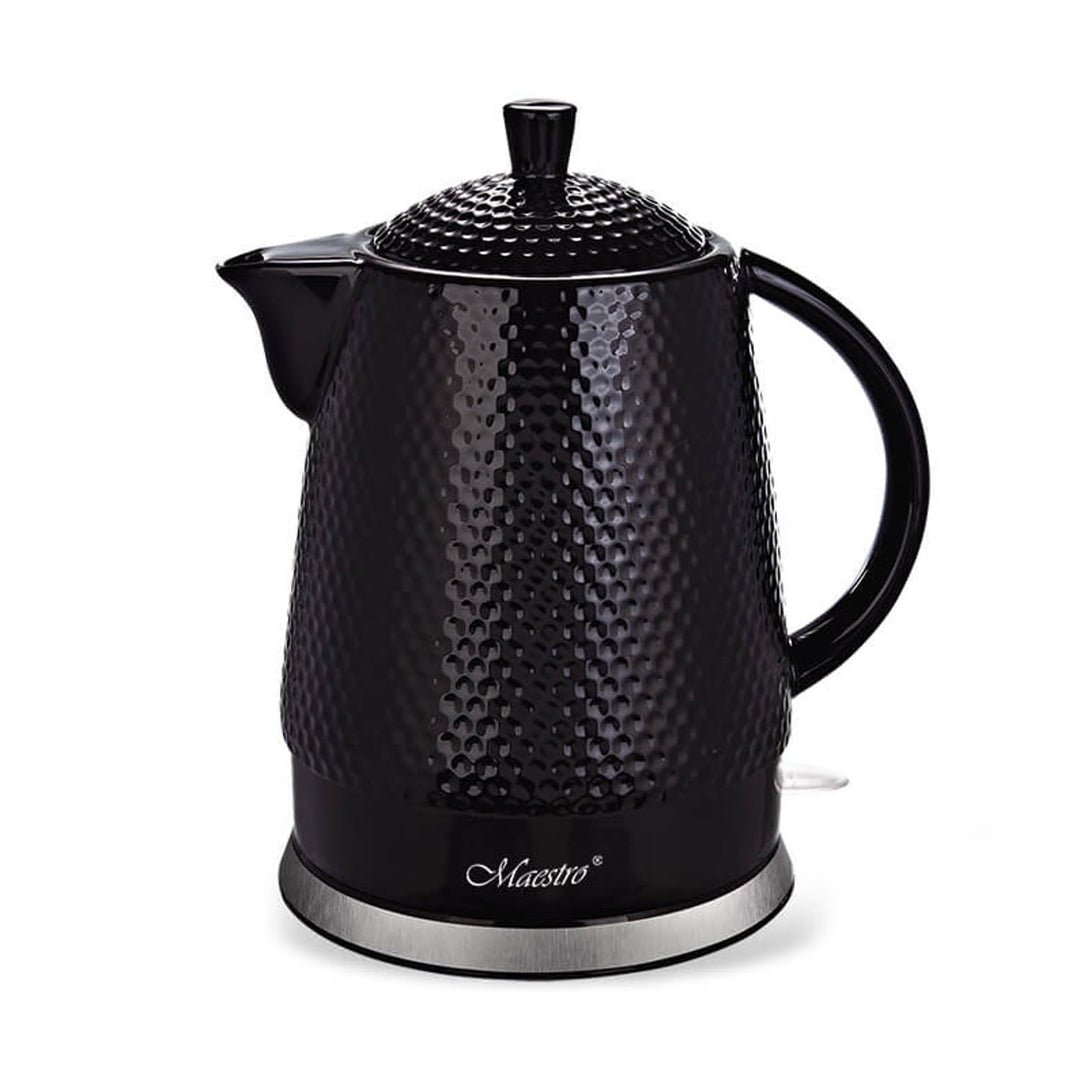 Feel Maestro Wasserkocher MR-069 1,5 l Weiss Schwarz Glaskeramik 1500 W