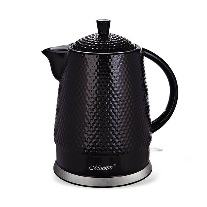 Feel Maestro Wasserkocher MR-069 1,5 l Weiss Schwarz Glaskeramik 1500 W